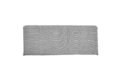 Cojín de asiento 117x48 cm algodón y viscosa Negro/Blanco roto HDCuun