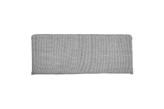 Cojín de asiento 117x48 cm algodón y viscosa Negro/Blanco roto HDCuun