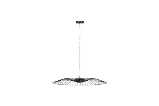 Colgante de metal negro Spider