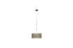 Miniatura Colgante pequeño de madera de bambú beige Isla 4