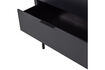 Miniature Commode 3 tiroirs en pin noir mat GUNNAR 6