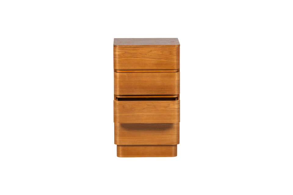 L\'armoire de couleur brune s\'int&egrave;gre parfaitement &agrave; diff&eacute;rents styles de