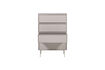 Miniature Commode 4 tiroirs mélamine/MDF sable TOURS 6