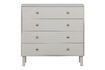 Miniature Commode avec tiroirs en pin gris clair Tablo 1