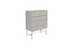Miniature Commode en bois blanc Cayo 5