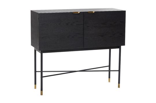 Commode en bois d'eucalyptus noir Norm Détouré