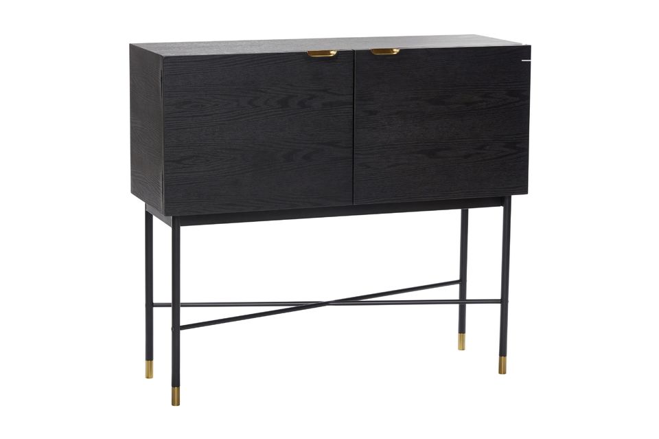 Commode en bois d'eucalyptus noir Norm Hübsch