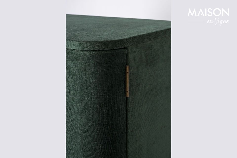 Commode en bois vert Cabinet - 8