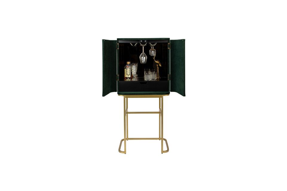 Commode en bois vert Cabinet - 4