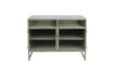 Miniature Commode en bois vert Herbe 1