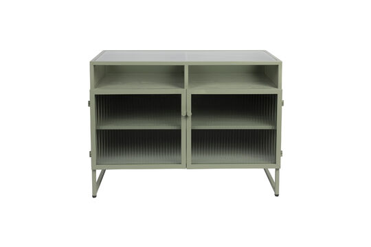 Commode en bois vert Herbe