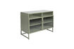 Miniature Commode en bois vert Herbe 3