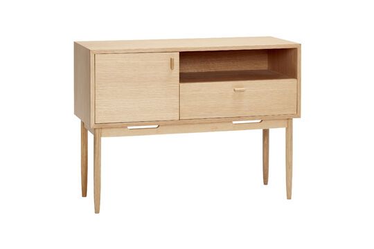 Commode en placage de chêne clair Cube