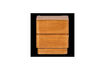 Miniature Commode/Table de chevet 2 tiroirs MDF Marron Fejo 4