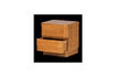 Miniature Commode/Table de chevet 2 tiroirs MDF Marron Fejo 6