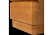 Miniature Commode/Table de chevet 2 tiroirs MDF Marron Fejo 9