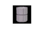 Miniature Commode/Table de chevet 50x40 cm MDF gris clair brillant LUNEX Détouré