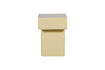 Miniature Commode/Table de chevet 57x50 cm MDF Jaune Pâle Zorel 4