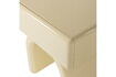 Miniature Commode/Table de chevet 57x50 cm MDF Jaune Pâle Zorel 9