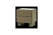 Miniature Commode/Table de chevet 57x57 cm MDF Vert Brillant LUSTRA 1
