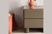 Miniature Commode/Table de chevet 57x57 cm MDF Vert Brillant LUSTRA 3
