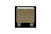 Miniature Commode/Table de chevet 57x57 cm MDF Vert Brillant LUSTRA 8
