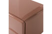Miniature Commode table de chevet 57x57 cm MDF vieux rose Lustra 9