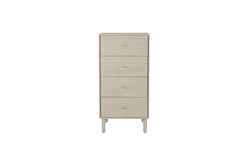 Comò in legno grigio Morning Zuiver