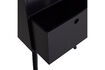 Miniatura Comodino alto legno nero Ozzy 7