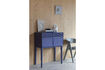 Miniatura Comodino in legno viola June 4