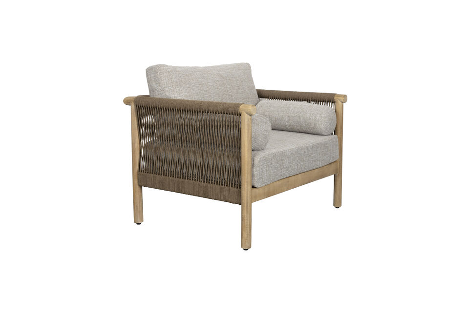 Este conjunto está fabricado en madera de acacia