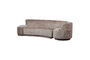 Miniatura Conjunto de sofá modular 270 cm chenilla taupe POPULAR Clipped