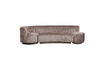 Miniatura Conjunto de sofá modular 270 cm chenilla taupe POPULAR 3