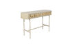 Miniatura Consola de madera beige con cajones Amaya 1