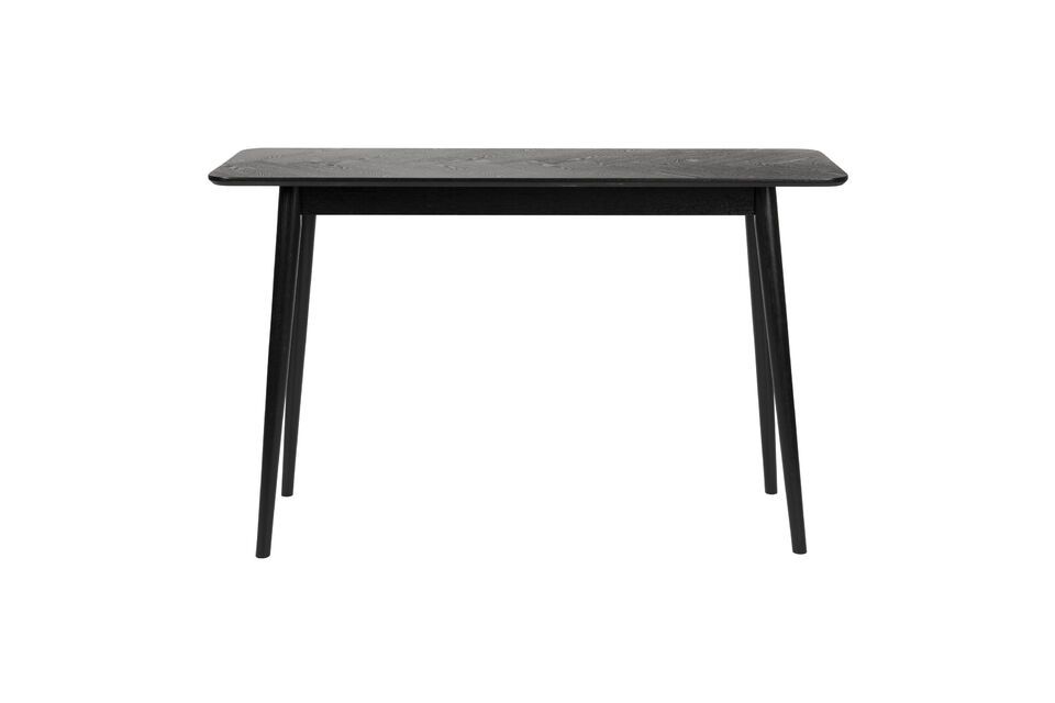Descubre la sofisticación y versatilidad de nuestra nueva consola de madera negra Fabio