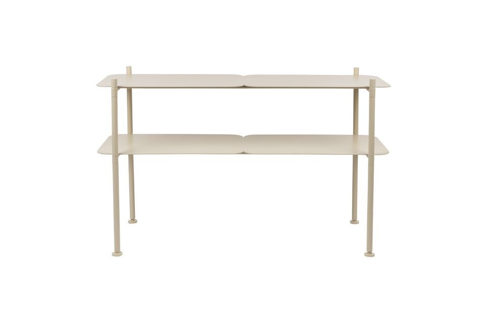Console 100 cm in beige iron River Zuiver
