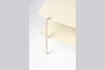Miniatuur Console 100 cm van beige ijzer River 7