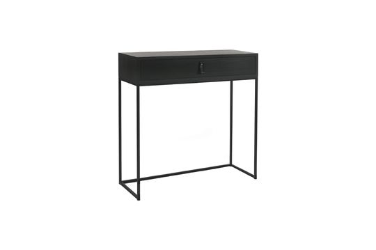 Console Avec Tiroir Tokyo Noir Détouré