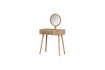 Miniature Console coiffeuse 125x70 cm pin naturel SOOF 1