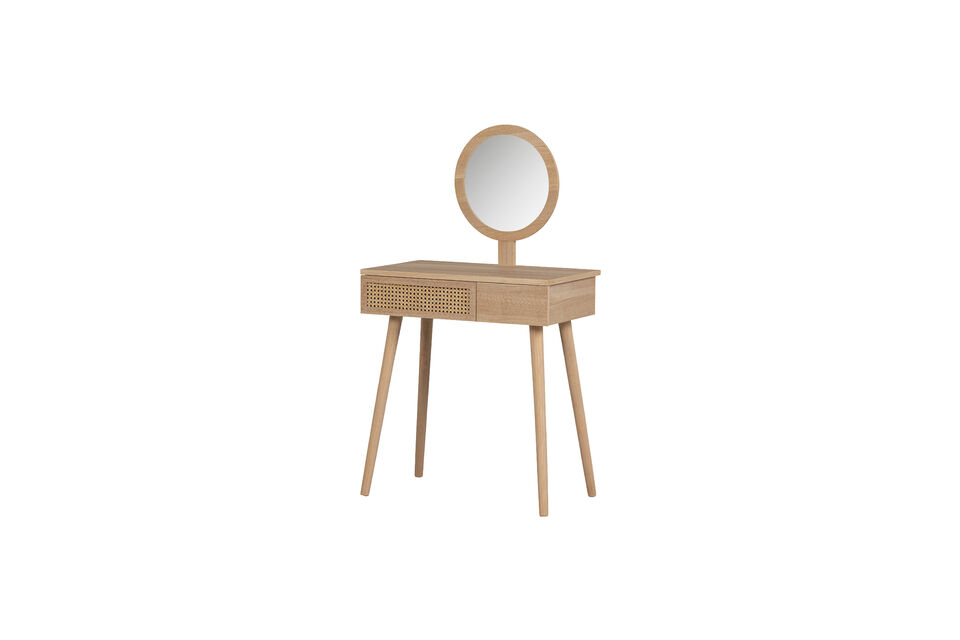Console coiffeuse 125x70 cm pin naturel SOOF Woood