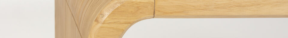 Mise en avant matière Console en bois brun Brave