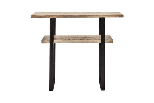 Console en bois clair et noir Woda