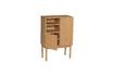 Miniature Console en bois de chêne naturel Nobby 6