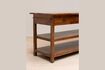 Miniature Console en bois foncé Giverny 7