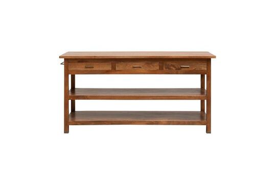 Console en bois foncé Giverny Détouré