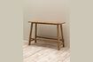 Miniature Console en bois foncé Hazor 1