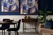 Miniature Console en bois noir Germain 2