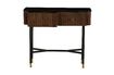 Miniature Console en bois noir Germain 3