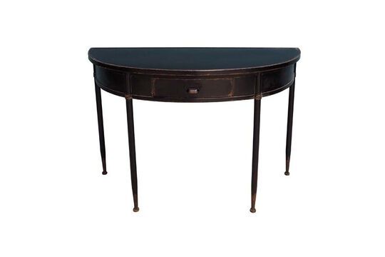 Console en métal noir Agathe