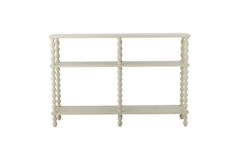 Console Table L120xH80xW30 cm White Firwood Salino Bloomingville